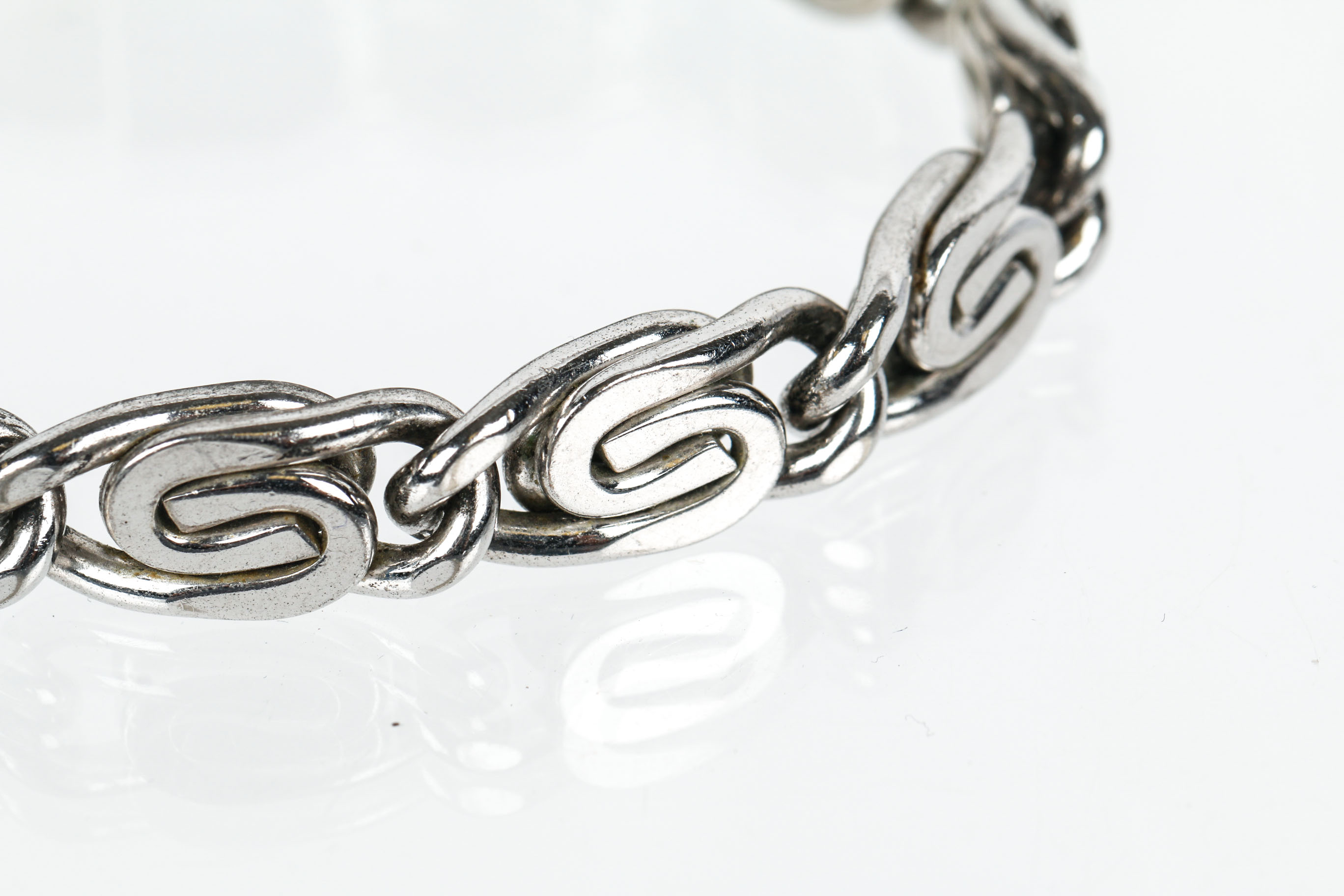 Sterling Silver N.S. Snap Bracelet