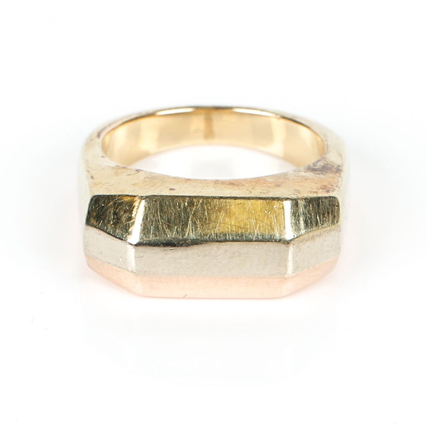 14K Yellow Gold Ring