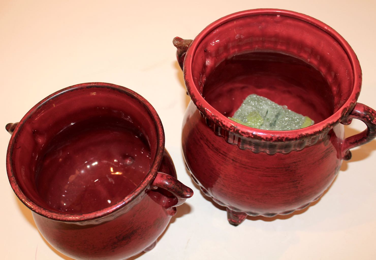Fortunata Italian Red Glazed Stoneware + Clay Pot Urns