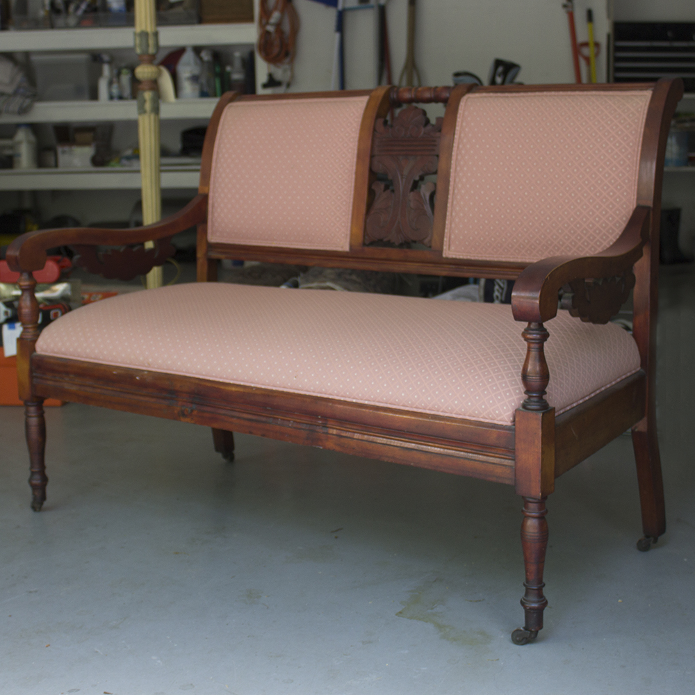 Antique Eastlake Style Settee