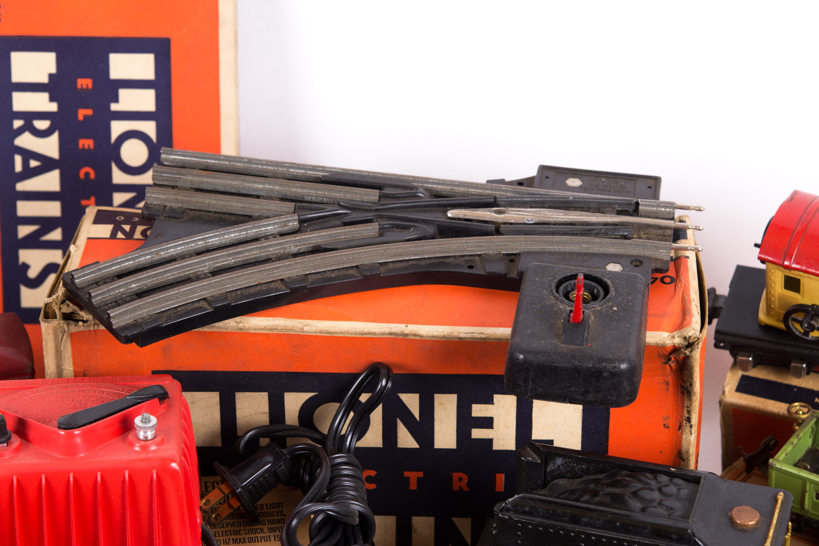 Pre and Post War Lionel Train Set with Original Boxes