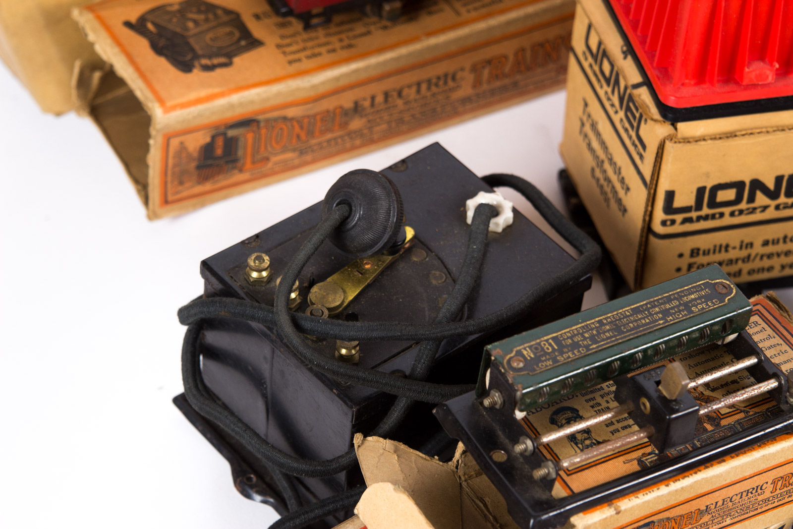 Pre and Post War Lionel Train Set with Original Boxes