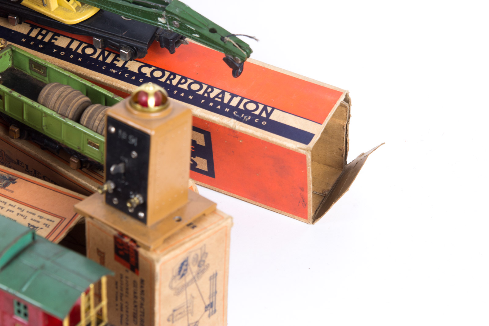 Pre and Post War Lionel Train Set with Original Boxes