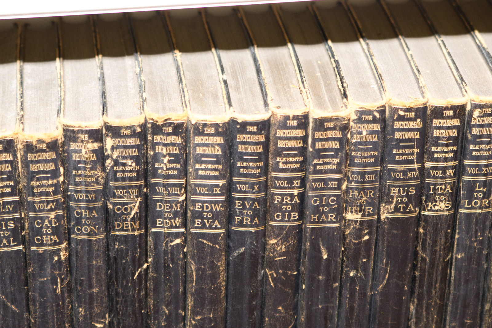 Complete 1910 "Encyclopedia Britannica" 11th Edition Set