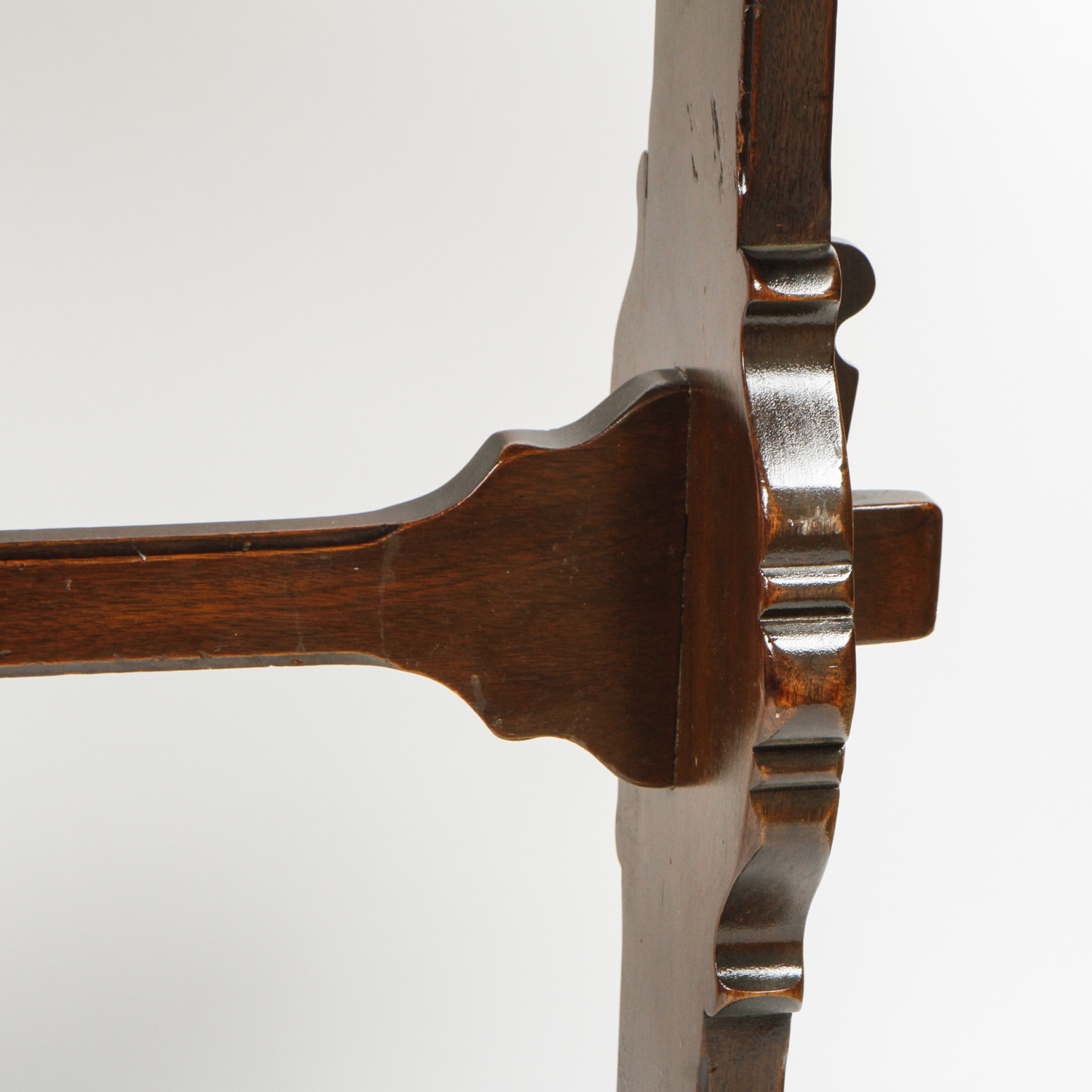 Antique Oval Trestle Table