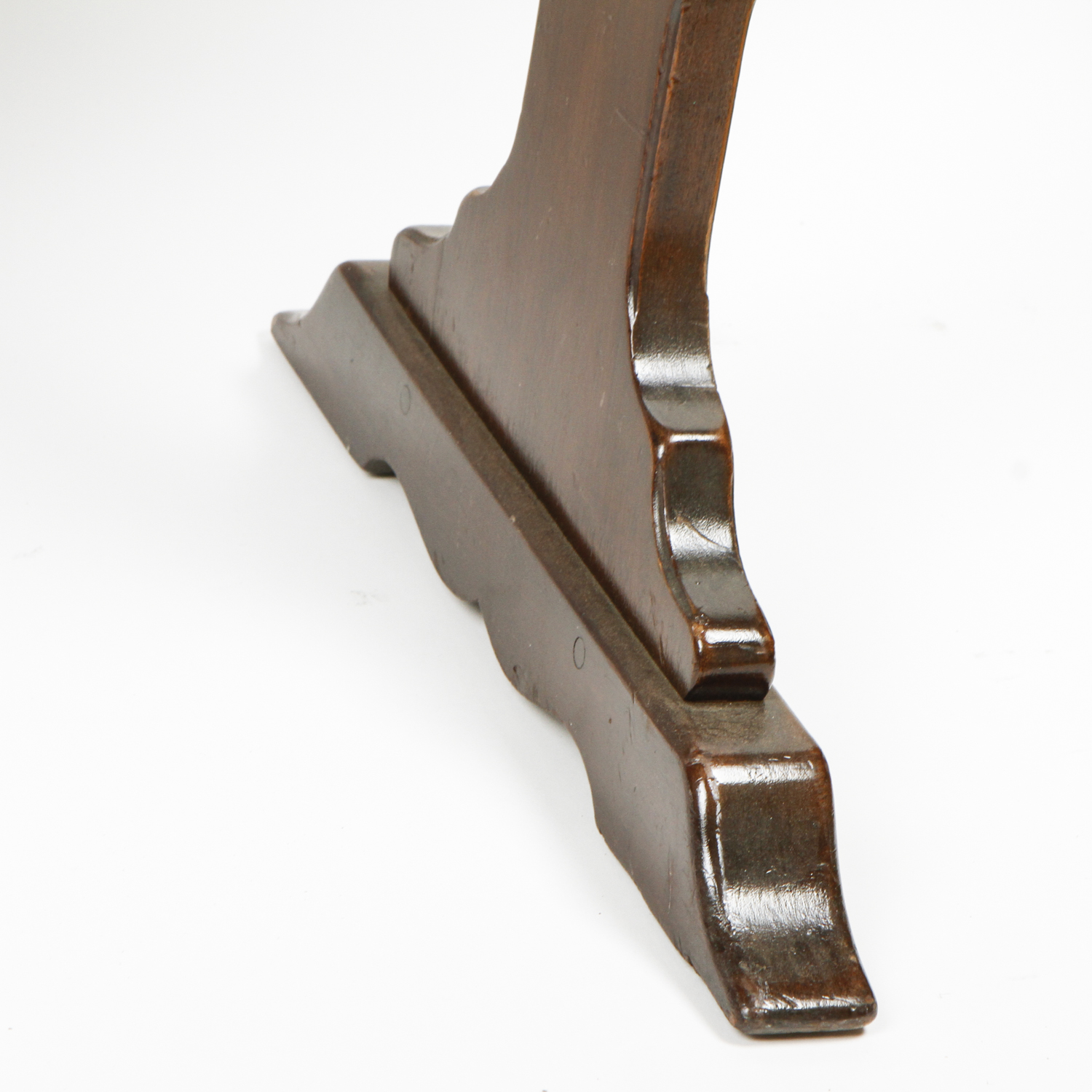 Antique Oval Trestle Table