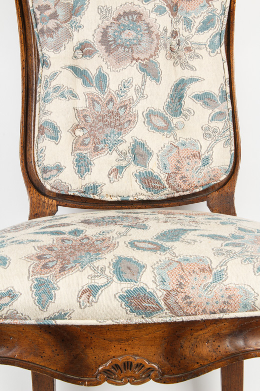 Vintage Provincial Louis XV Style Side Chairs