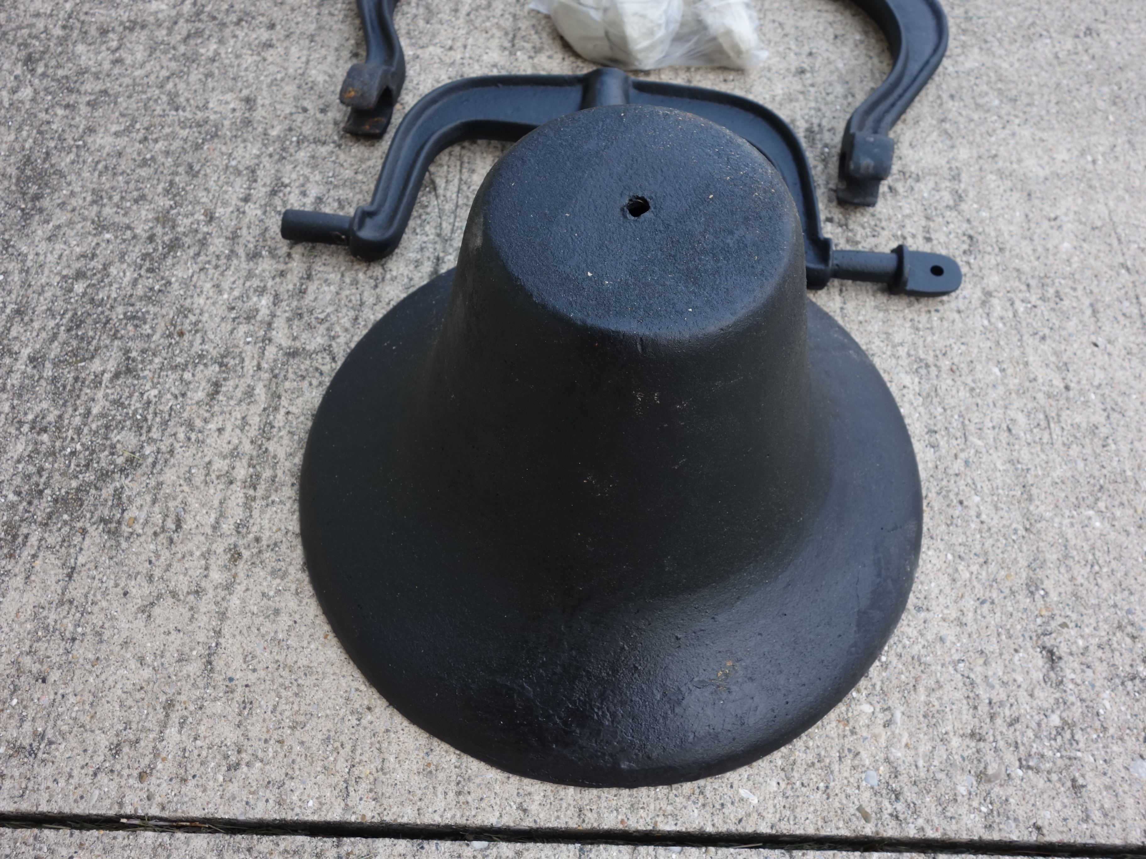 Large Vintage Cast Iron Bell