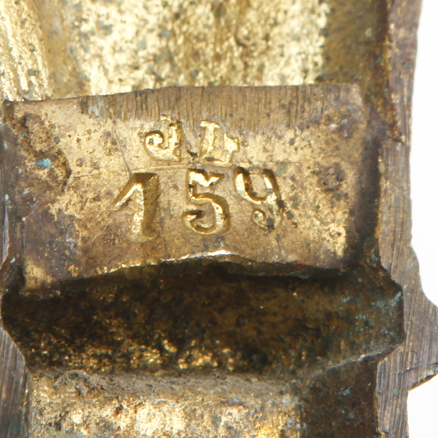 Antique French Bronze Curtain Tie Back Hooks with Faces