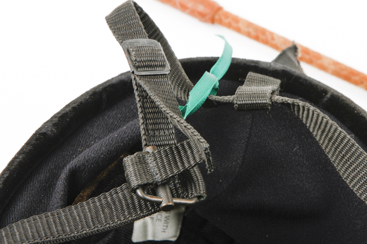 Champion Show Ring Riding Hat and Tan Leather Crop