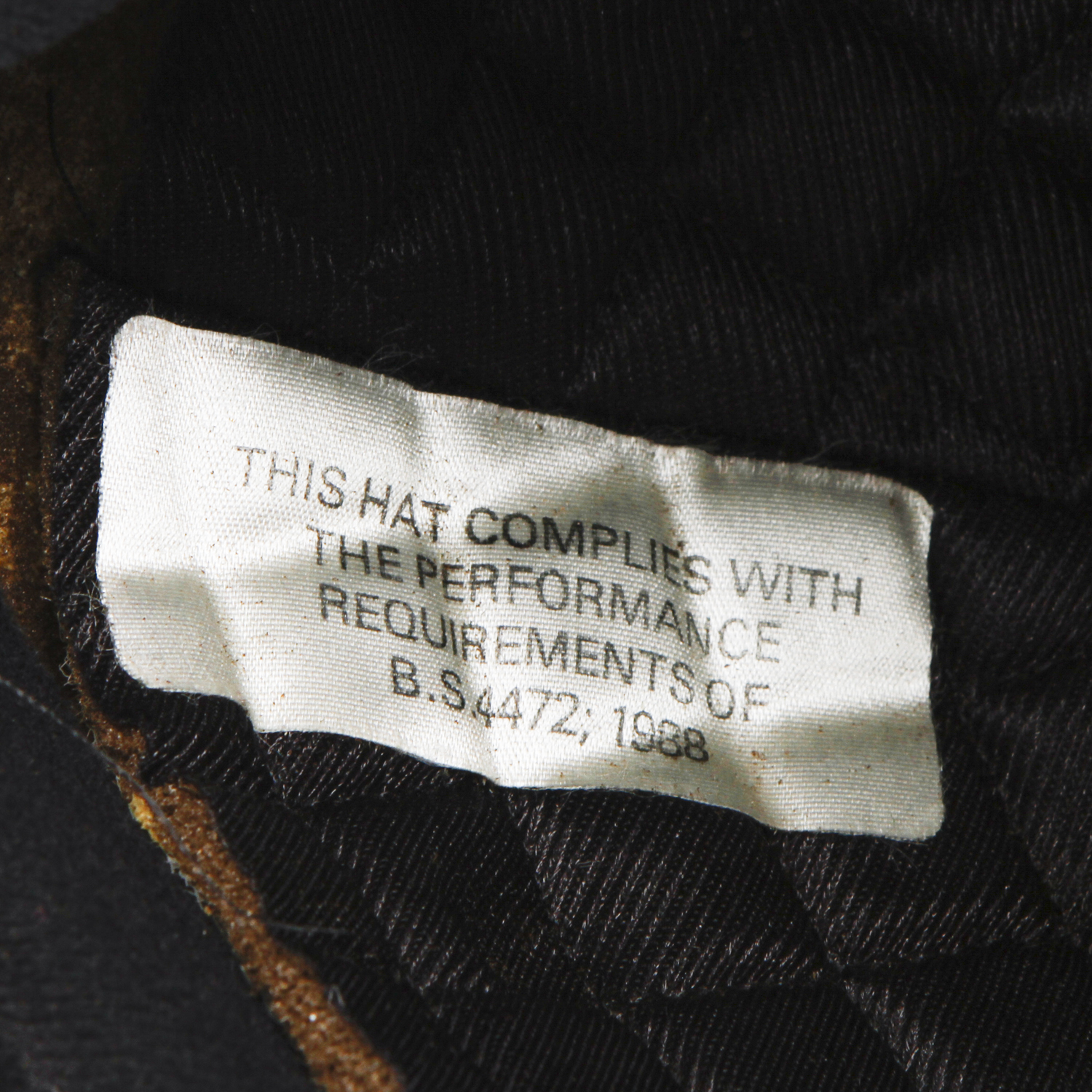 Champion Show Ring Riding Hat and Tan Leather Crop