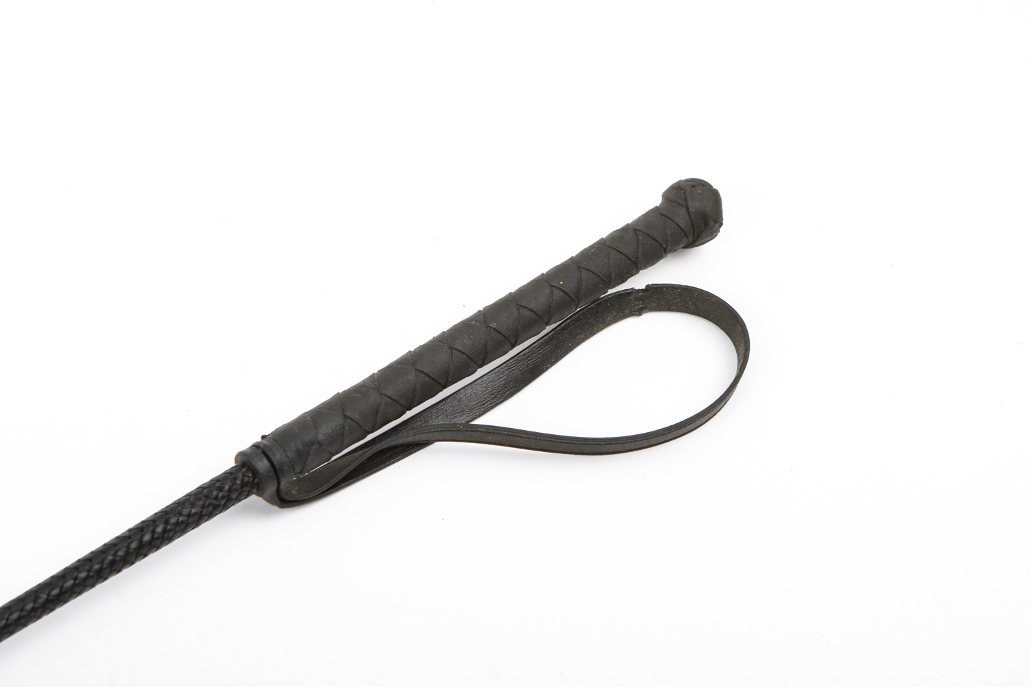 Lexington Velvet Riding Cap and Black Leather Crop