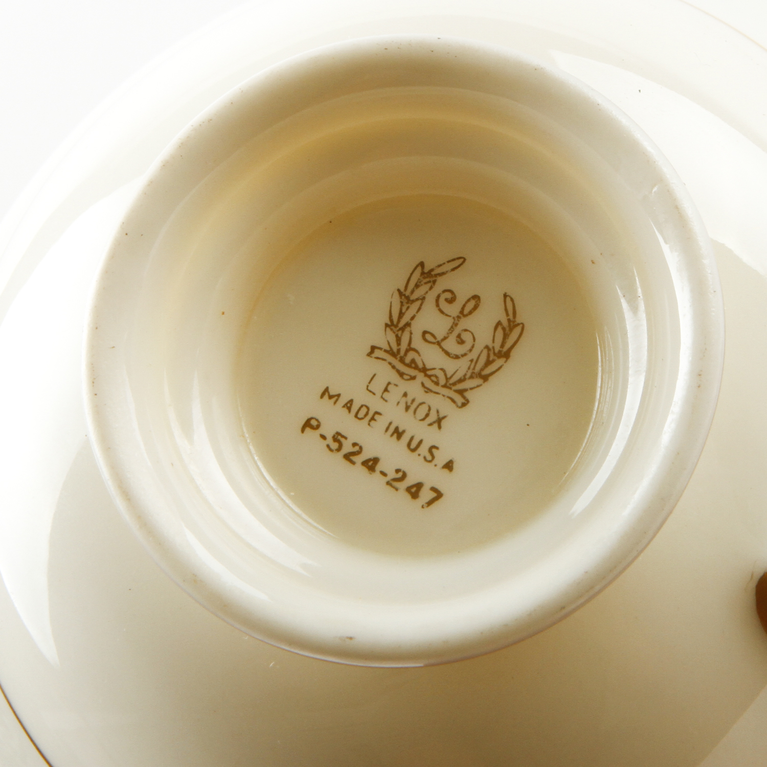 Vintage Lenox "Bellvue Sea Green" Fine China