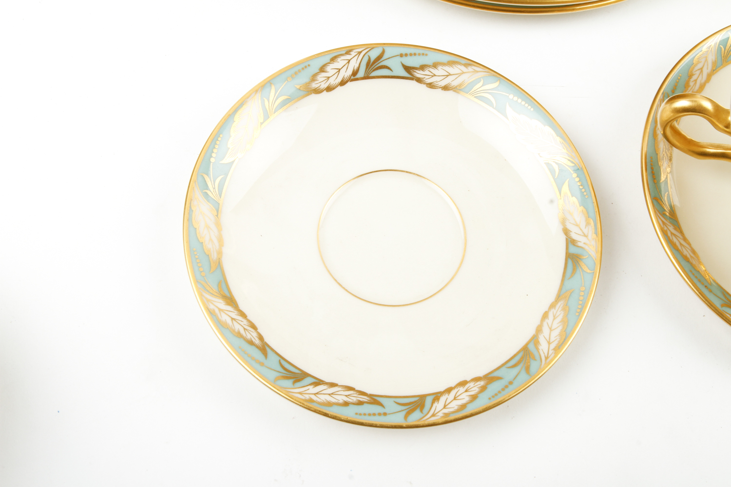 Vintage Lenox "Bellvue Sea Green" Fine China