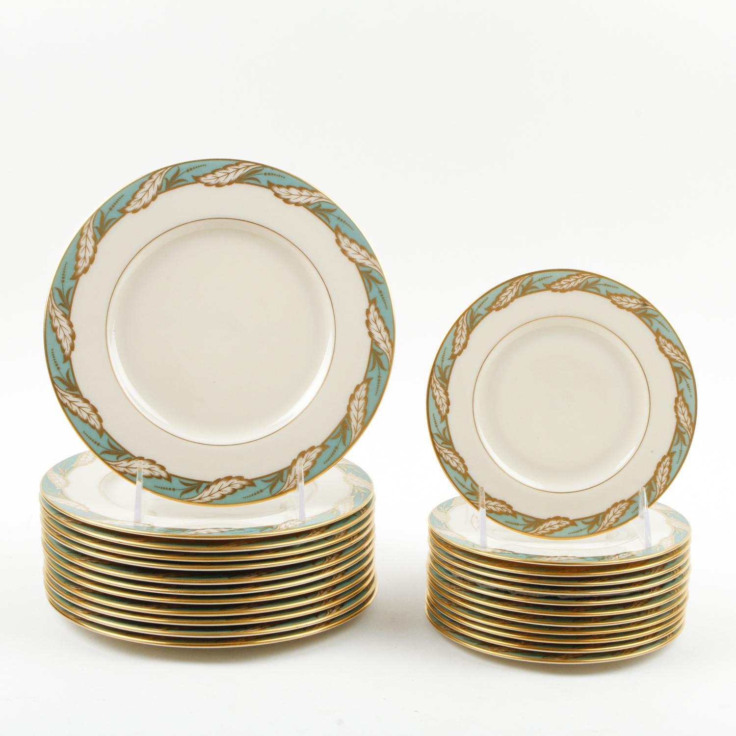 Vintage Lenox "Bellvue Sea Green" Fine China