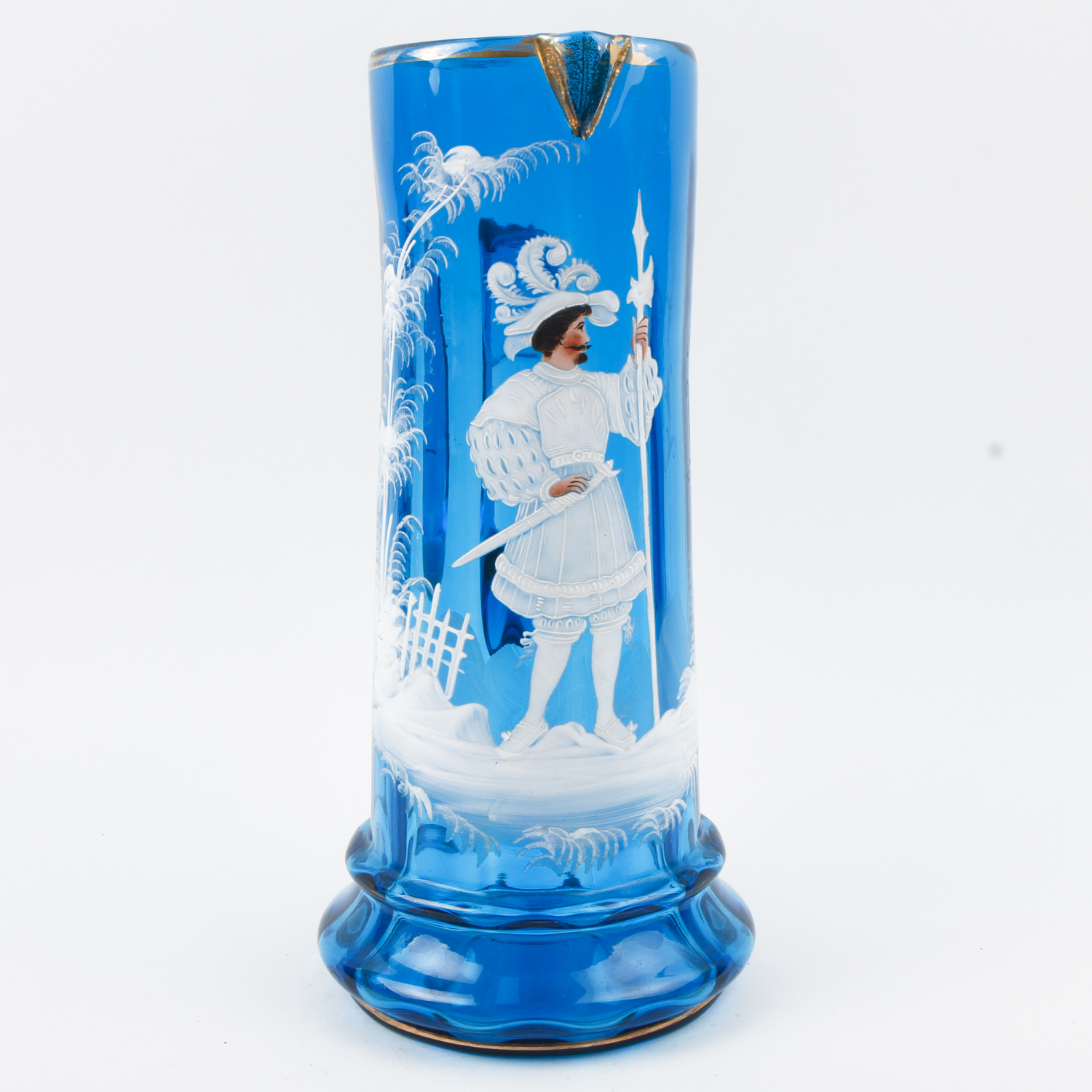 Mary Gregory Hand Painted Pitcher