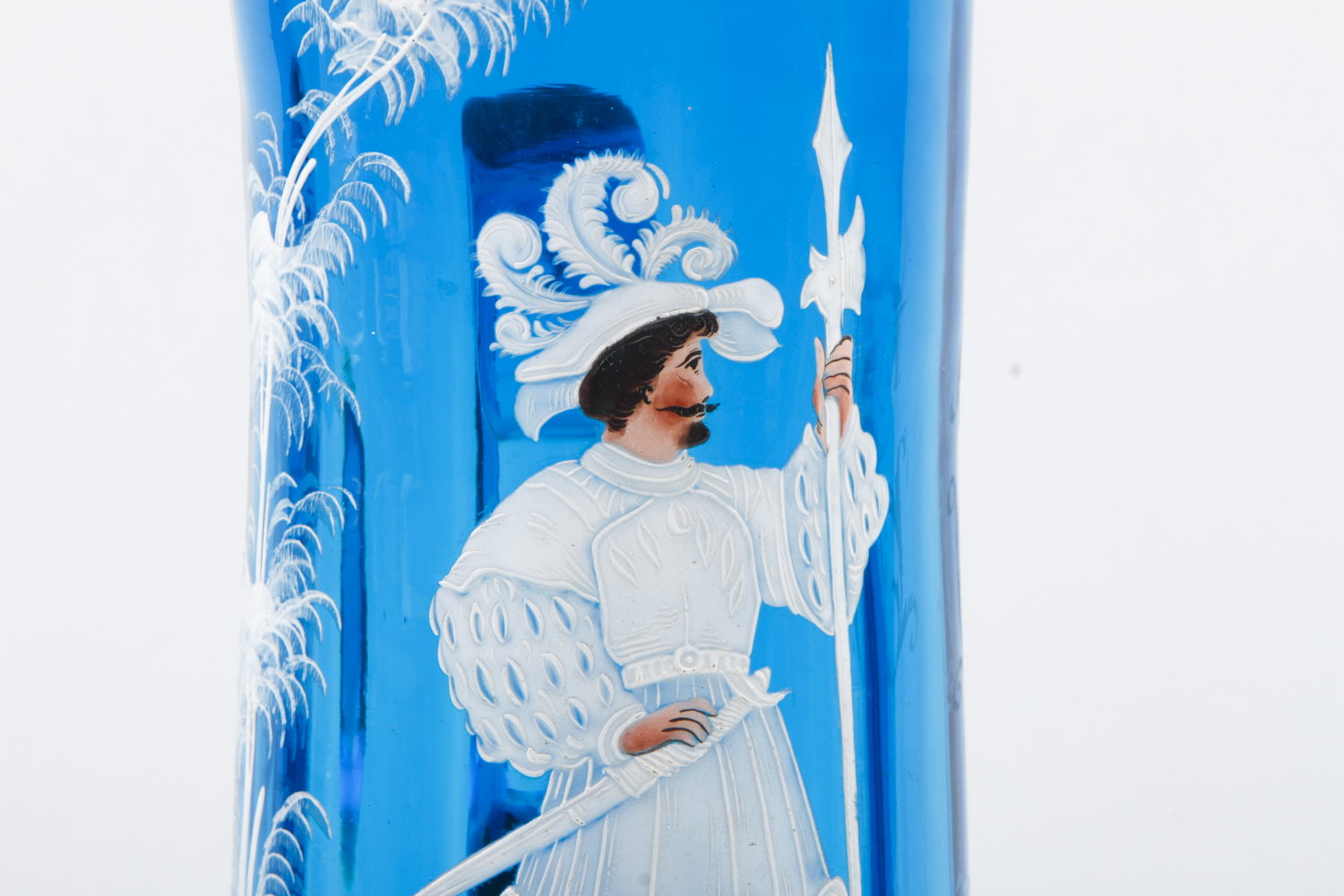 Mary Gregory Hand Painted Pitcher