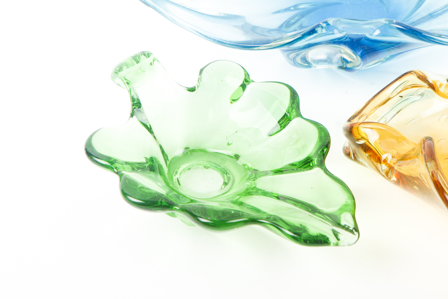 Colored Art Glass Bowls