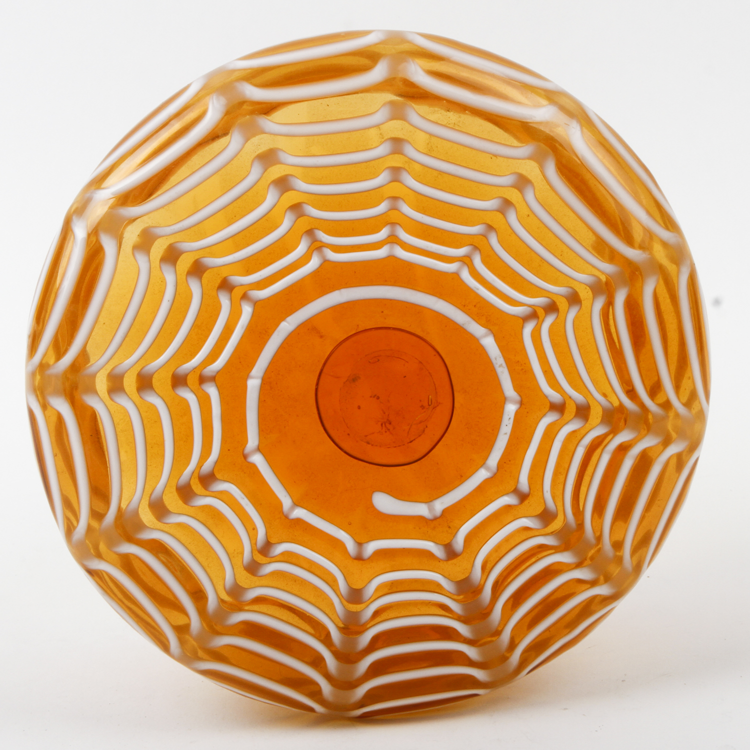 Hand Blown Art Glass Vase