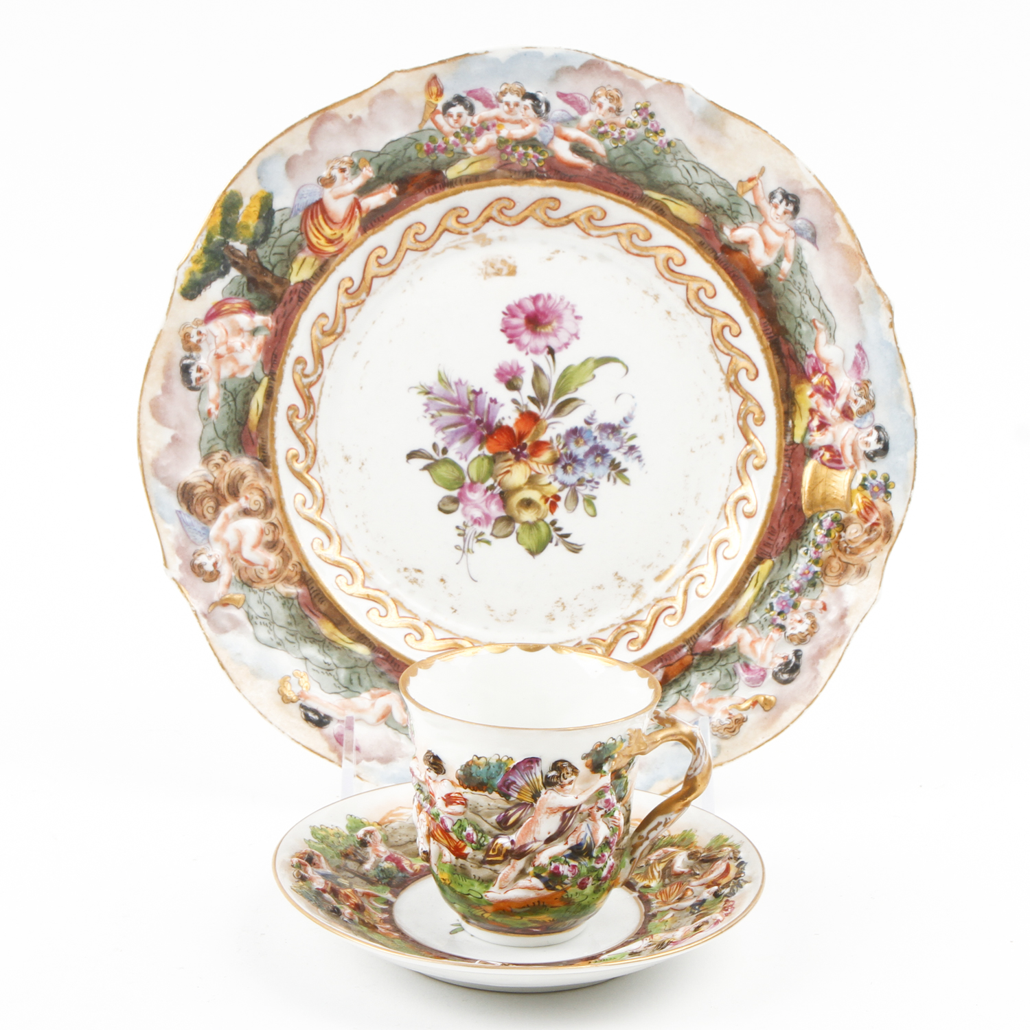 Capodimonte Made Espresso and Dessert Set