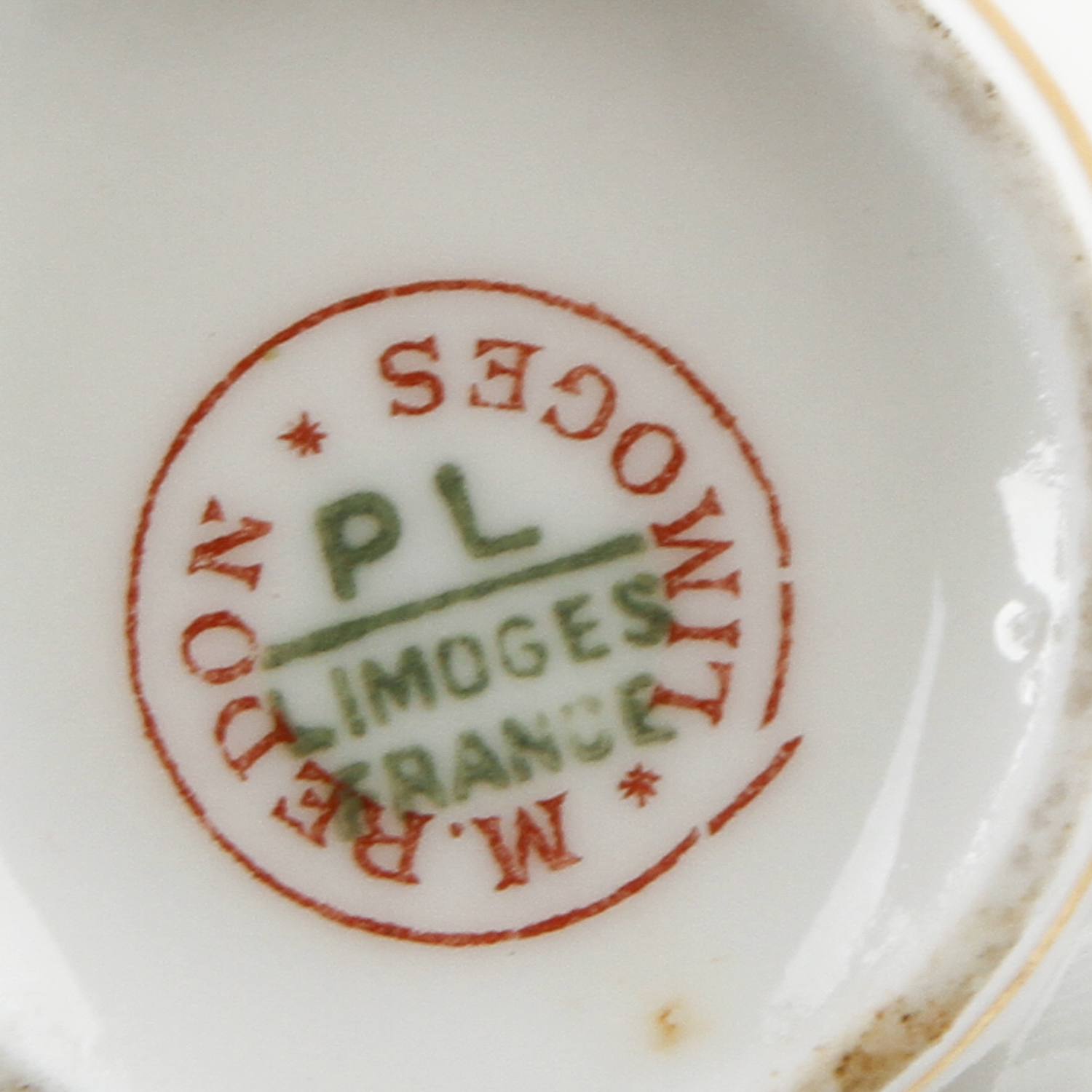 Collection of China Espresso Mugs Featuring Limoges