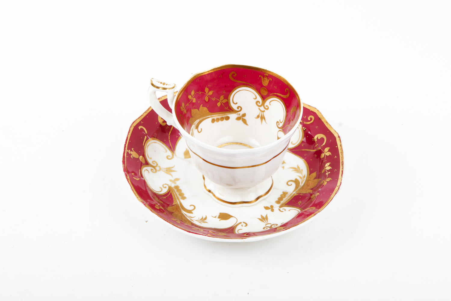 Collection of Bone China Teacups and Saucers