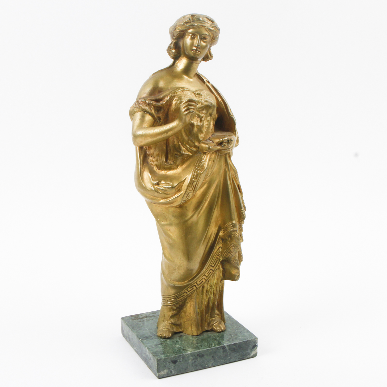 Brass Greek Figure Statue