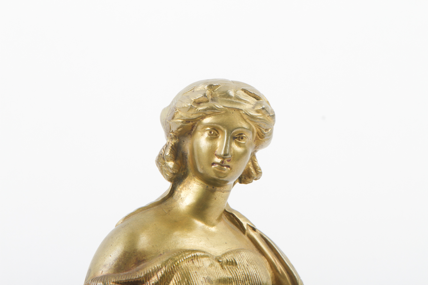 Brass Greek Figure Statue