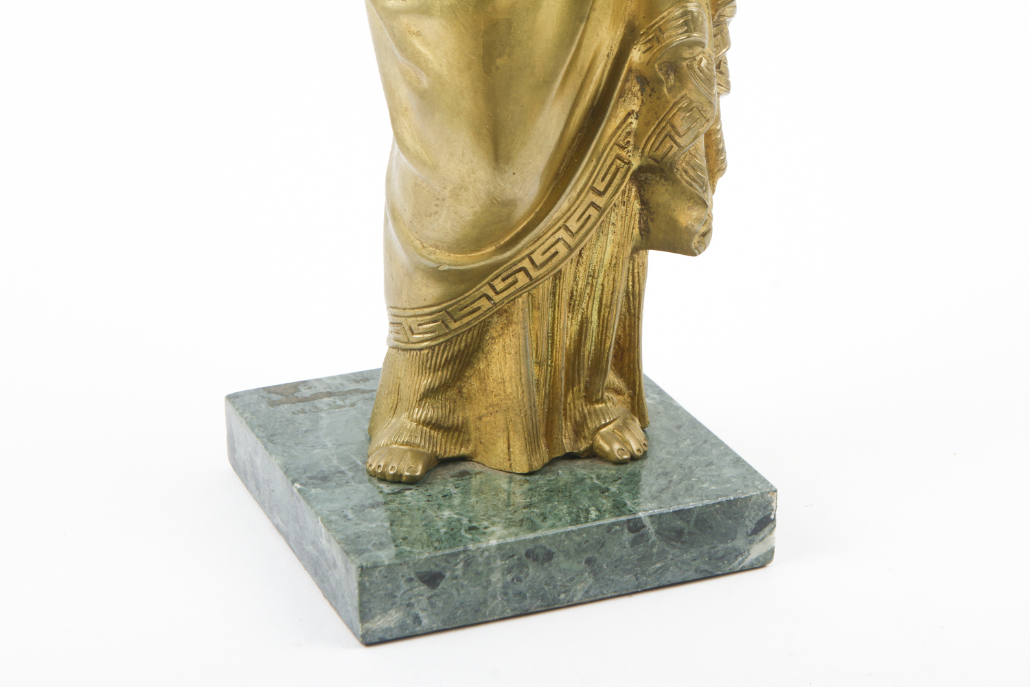 Brass Greek Figure Statue