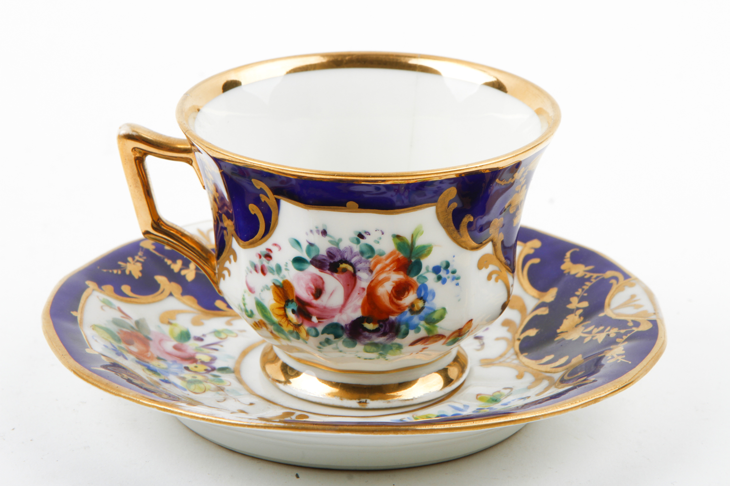 Collection of Bone China Teacups and Saucers