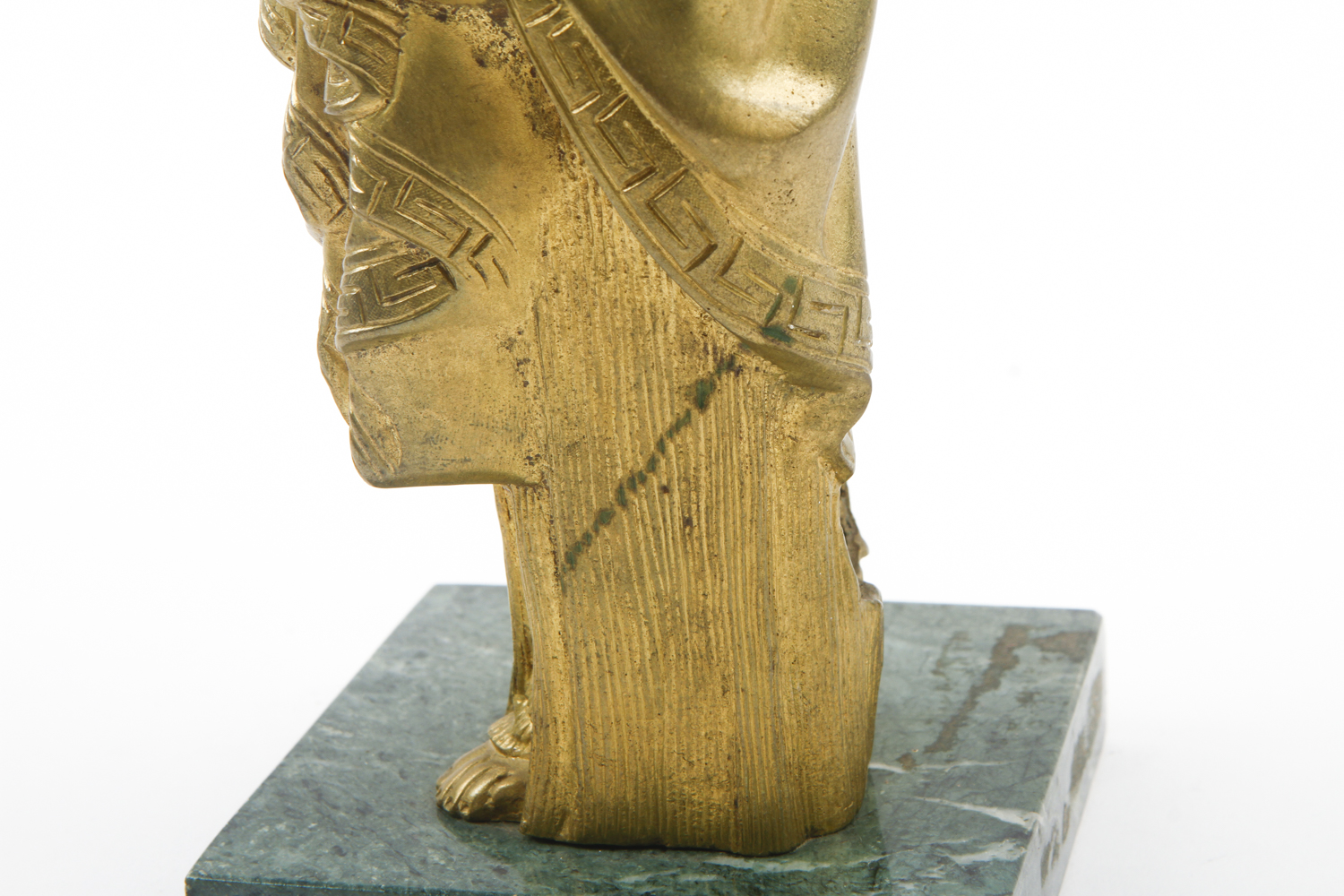 Brass Greek Figure Statue