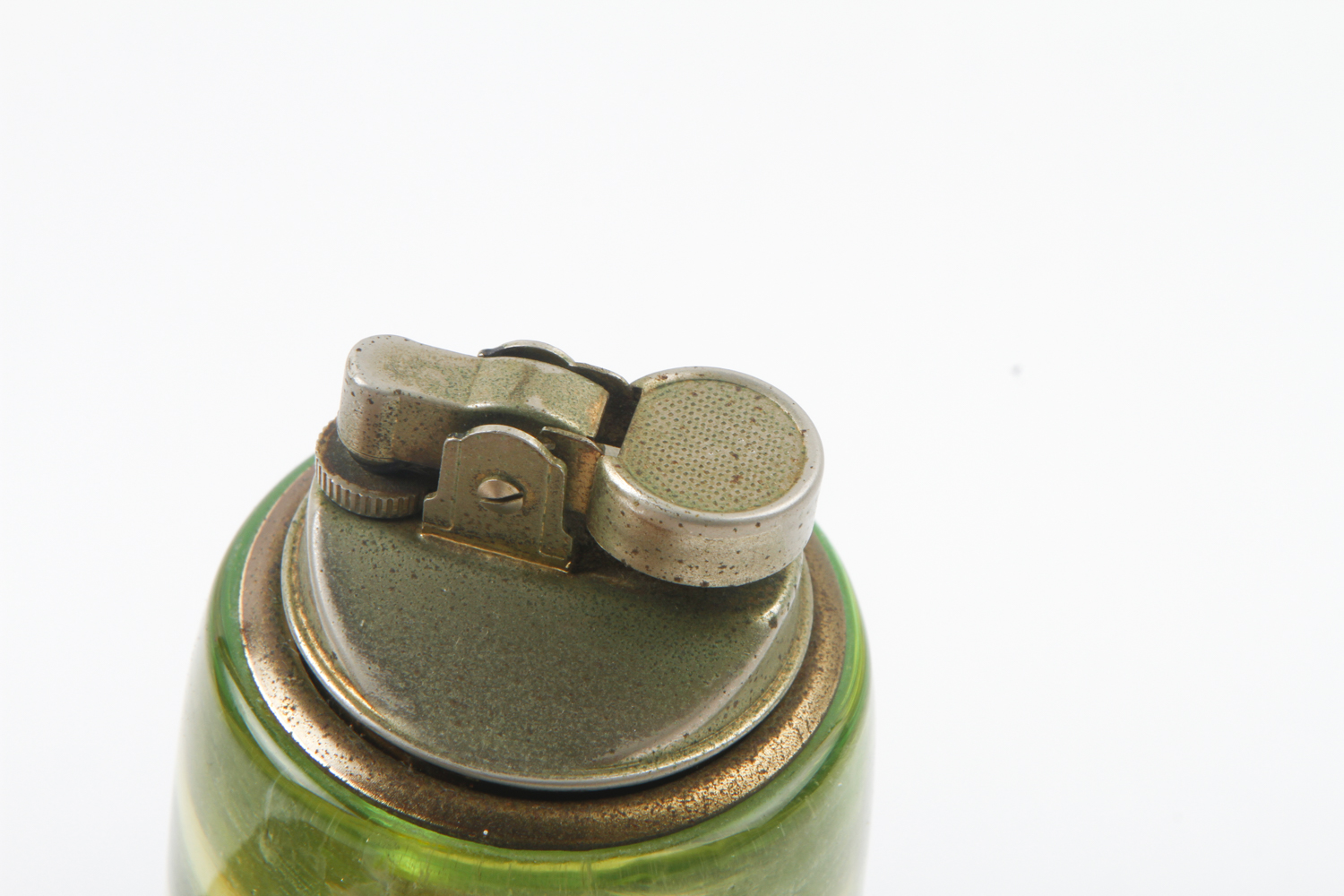 Glass Vases Featuring Murano and a Glass Table Lighter