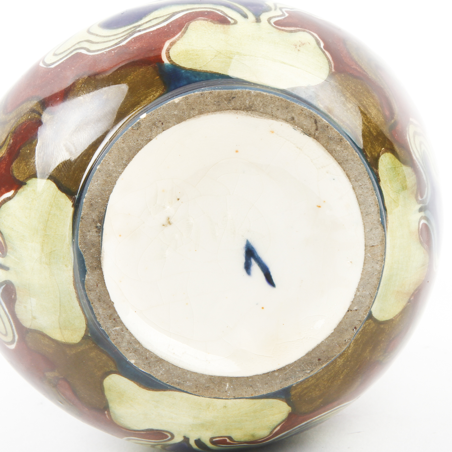 Double-Handled Art Nouveau Vase After Moorcroft Pottery