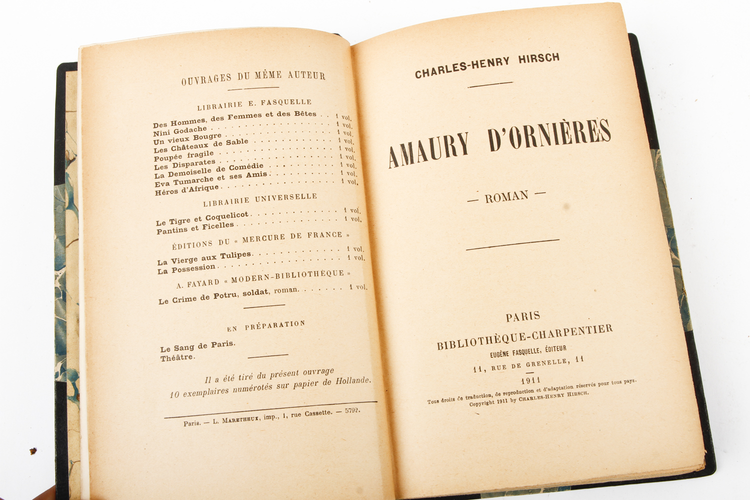 Collection of Vintage Leather Bound Books