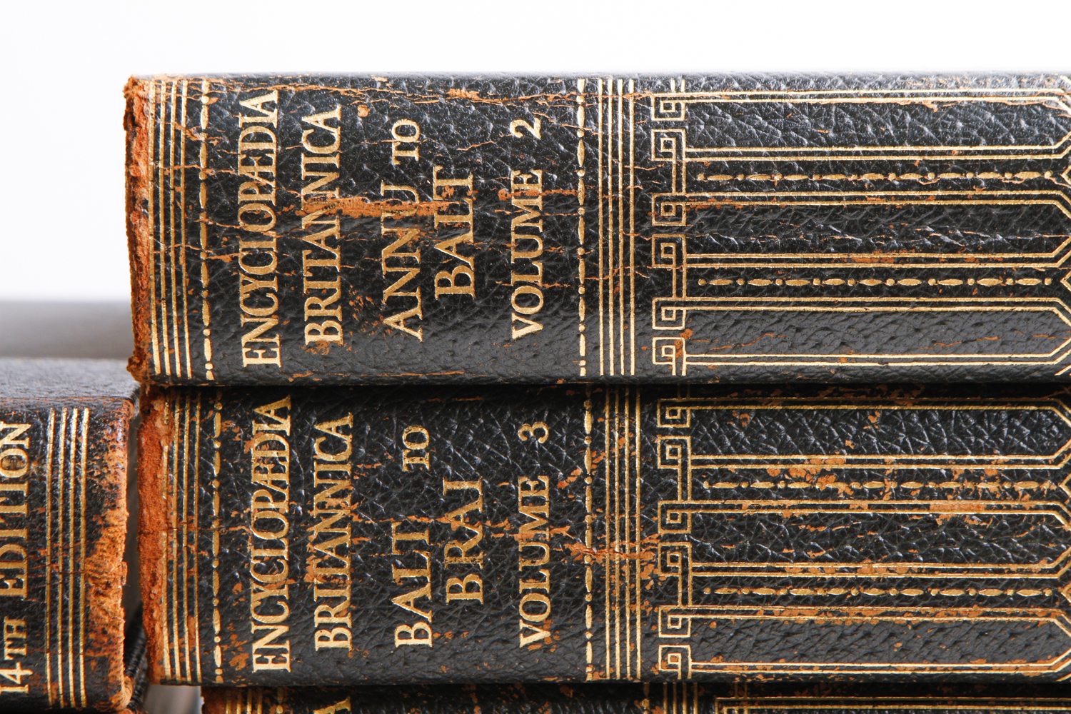 Volumes From "The Encyclopedia Britannica" Fourteenth Edition