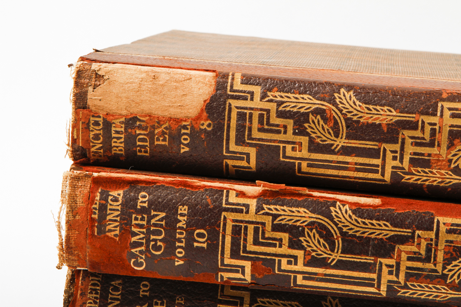 Selection of "Encyclopedia Britannica" 14th Edition Volumes