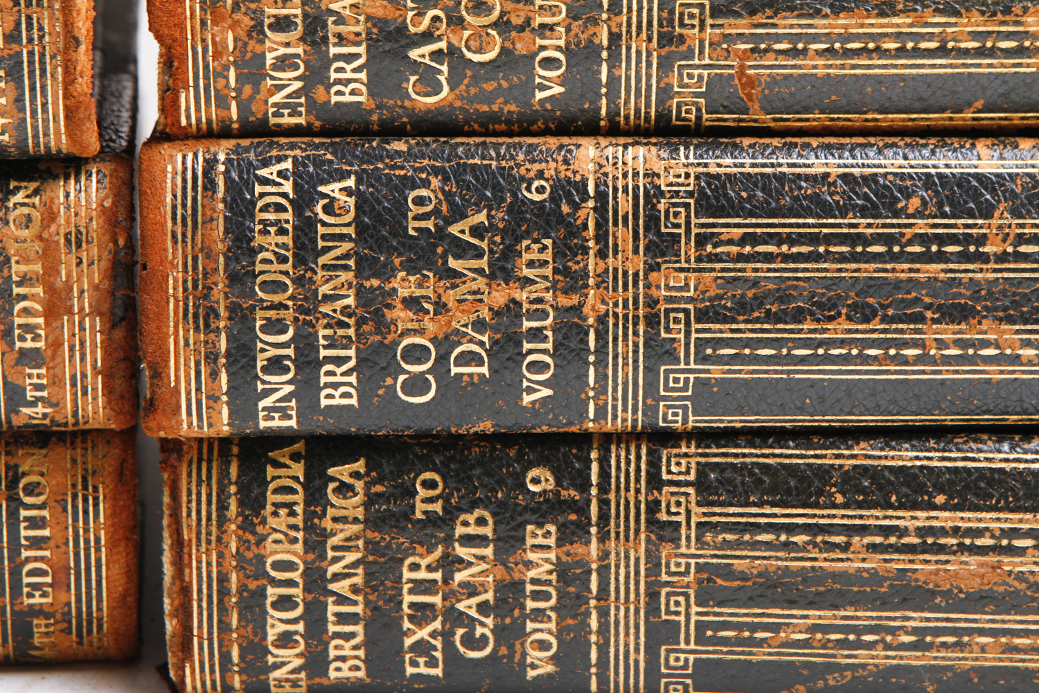 Volumes From "The Encyclopedia Britannica" Fourteenth Edition