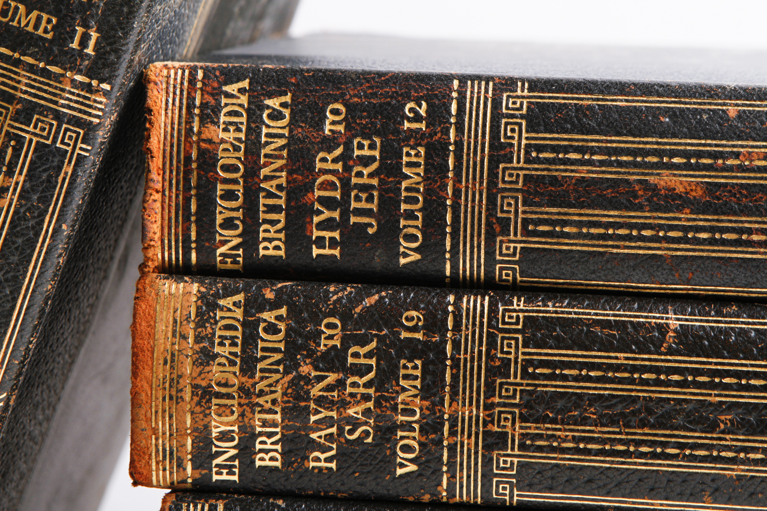 Volumes From "The Encyclopedia Britannica" Fourteenth Edition