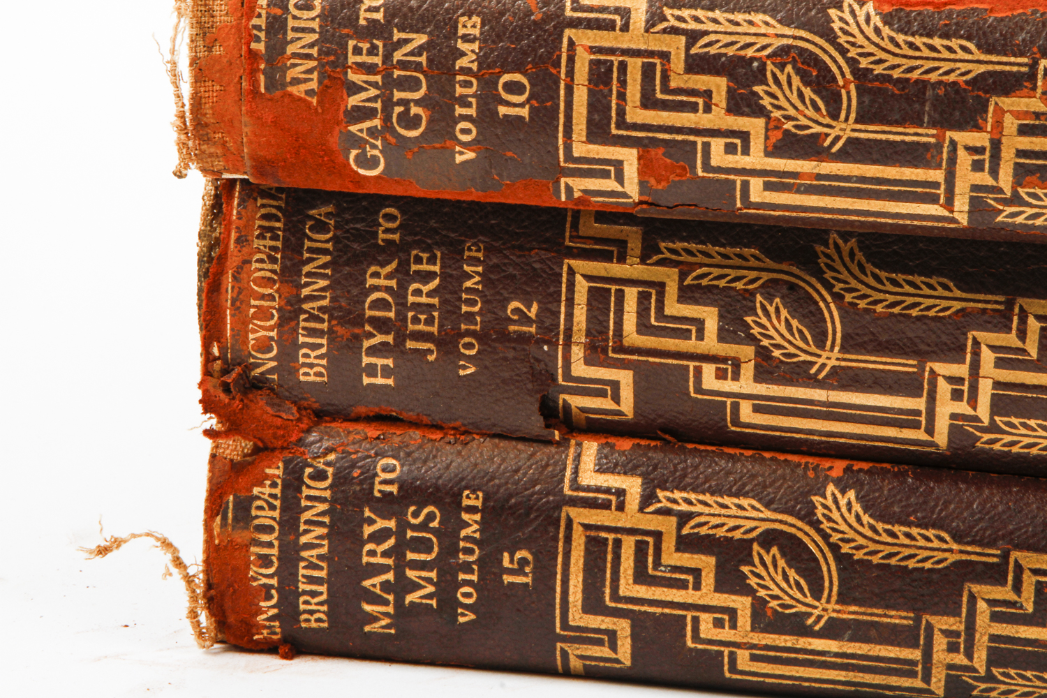 Selection of "Encyclopedia Britannica" 14th Edition Volumes