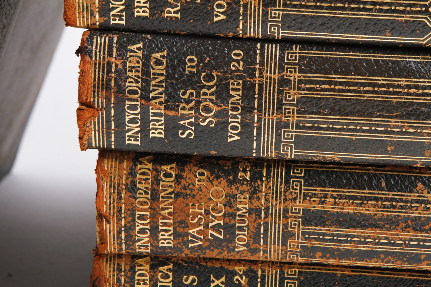 Volumes From "The Encyclopedia Britannica" Fourteenth Edition