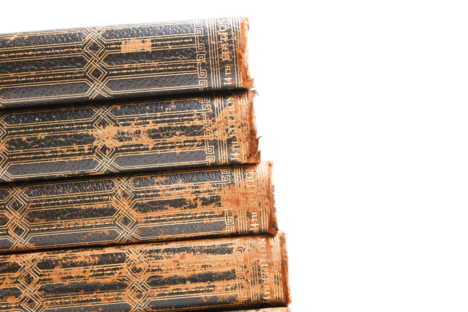 Volumes From "The Encyclopedia Britannica" Fourteenth Edition