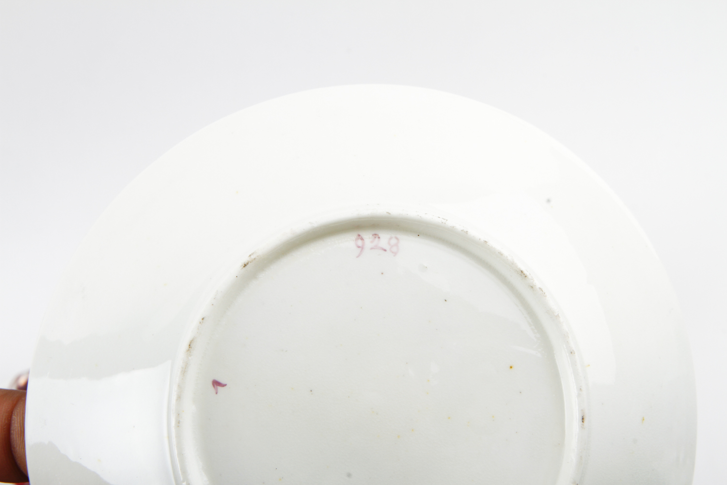 Collection of Antique English Pink Lustreware Tea Cups and Dishes