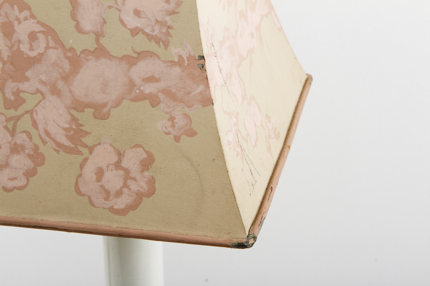 Hand Painted Hollywood Regency Tole Table Lamp