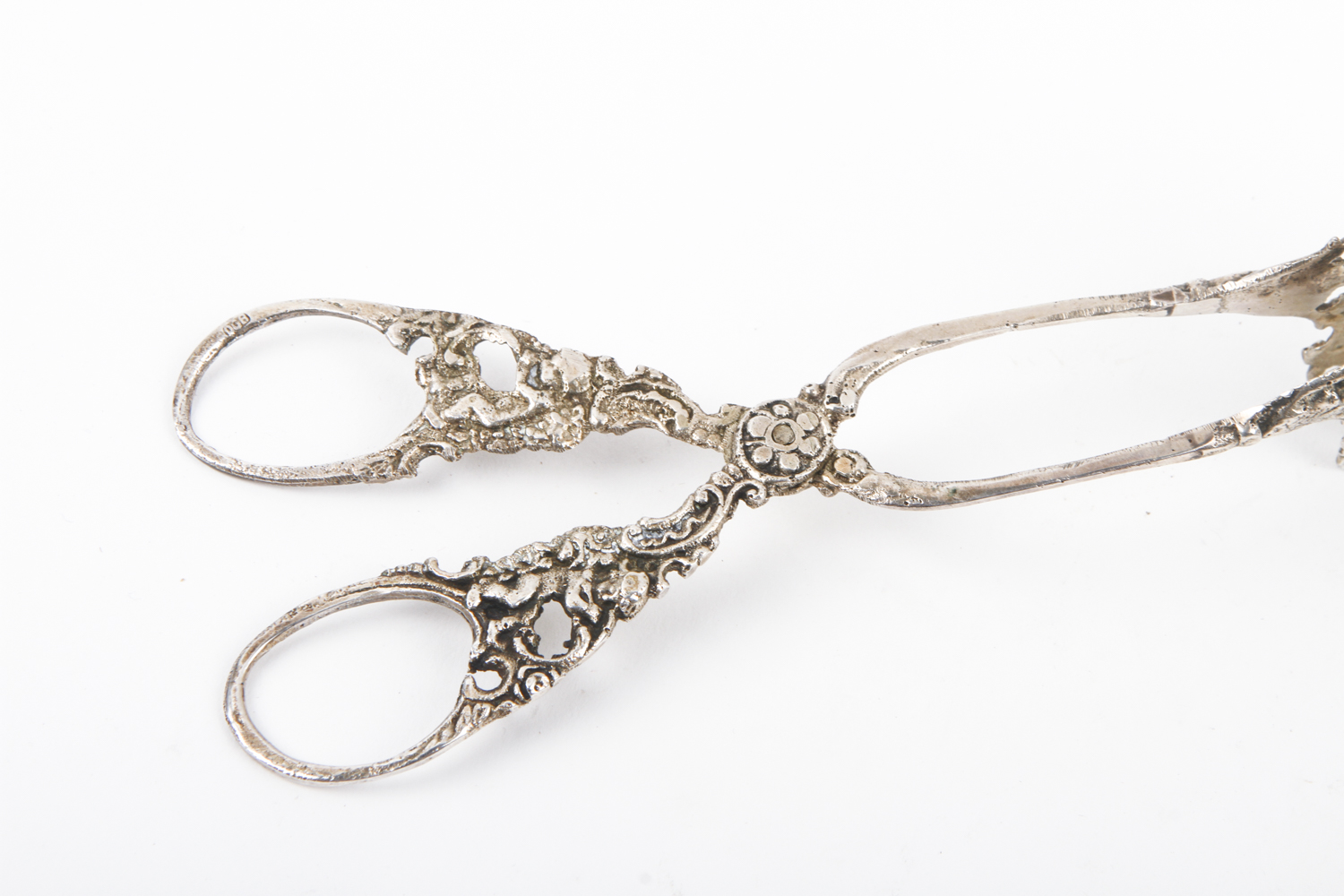 Collection of 800 Silver Tongs and Serving Utensils