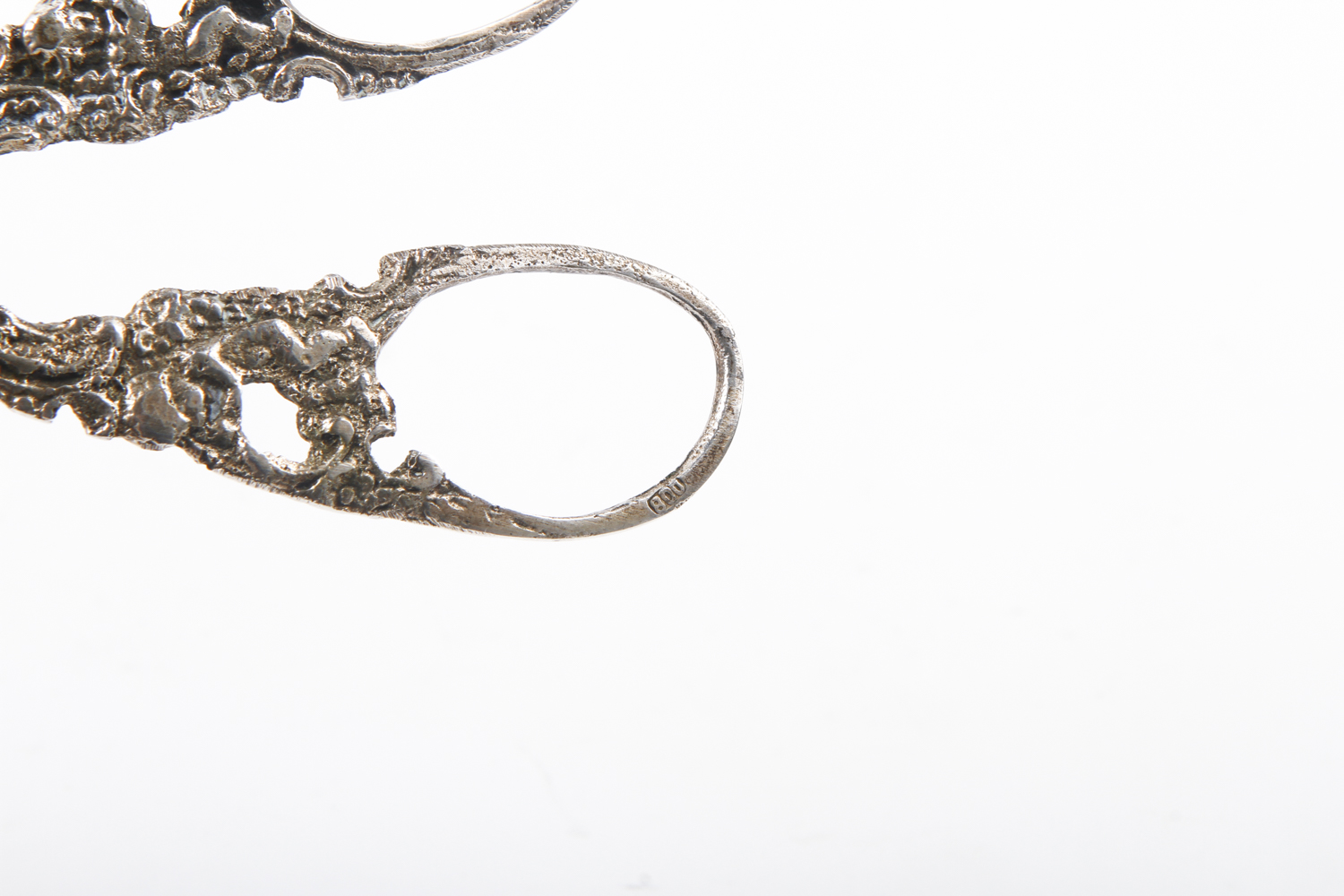 Collection of 800 Silver Tongs and Serving Utensils