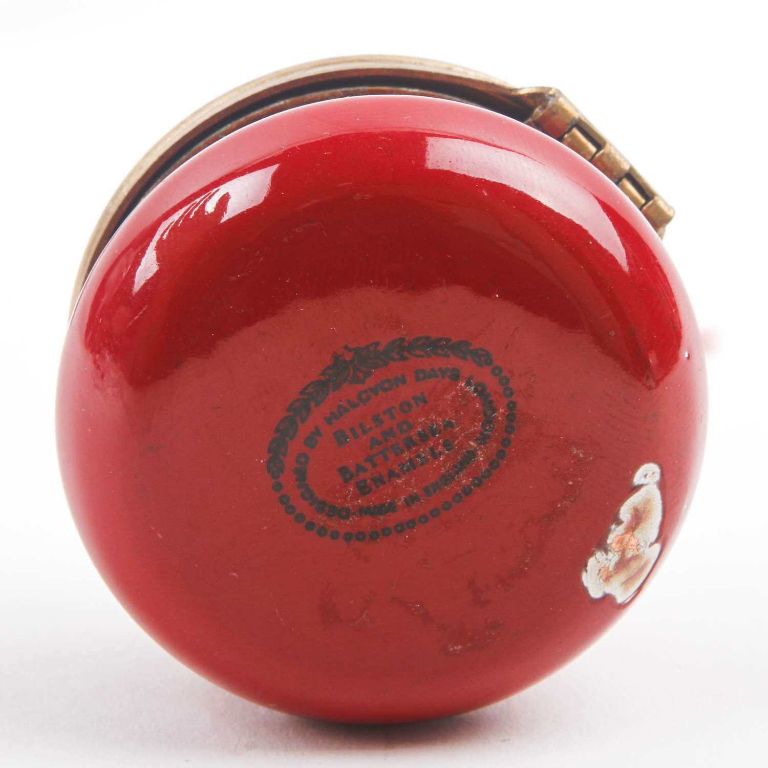 Four Enamel Trinket Boxes