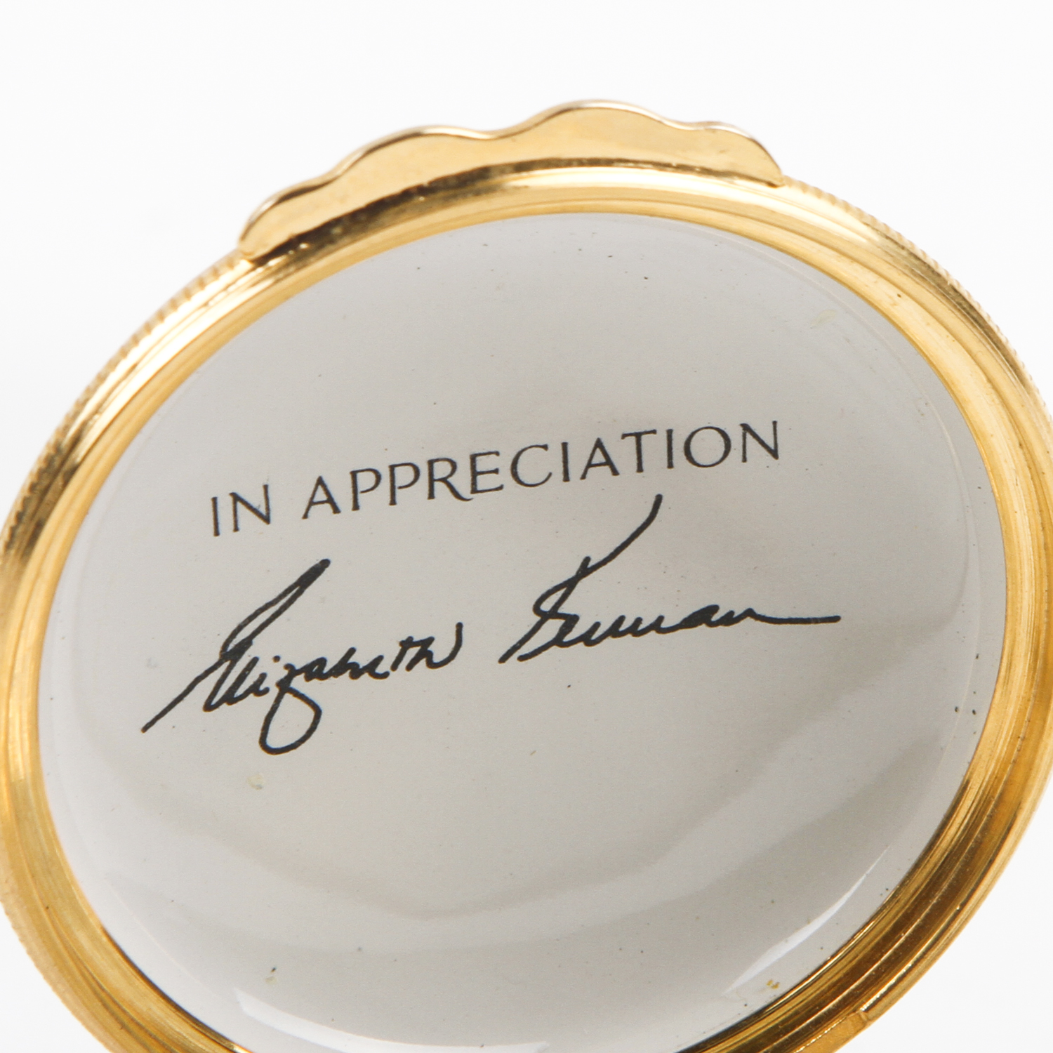 Four Enamel Trinket Boxes