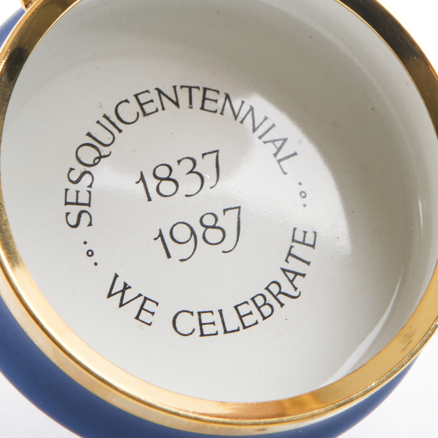 Four Enamel Trinket Boxes