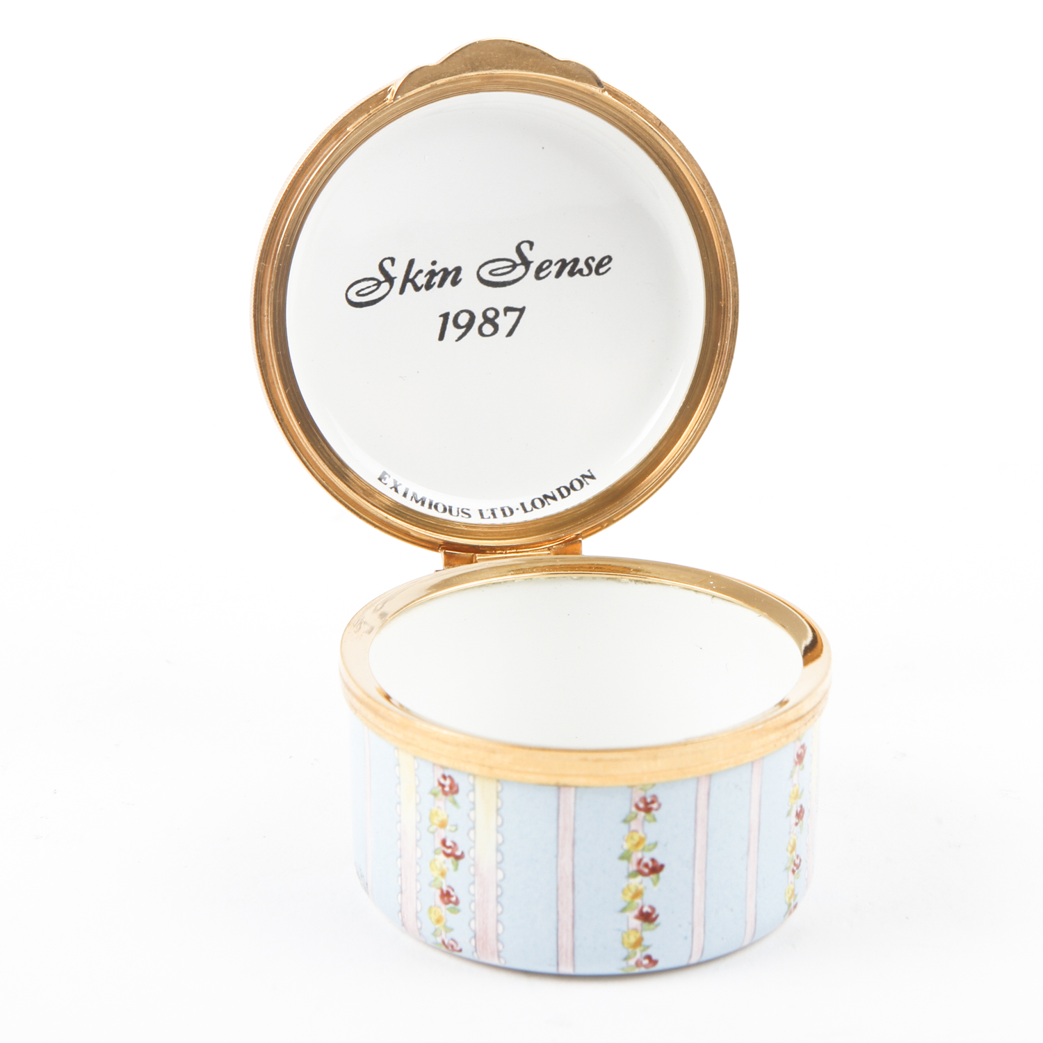 Four Enamel Trinket Boxes