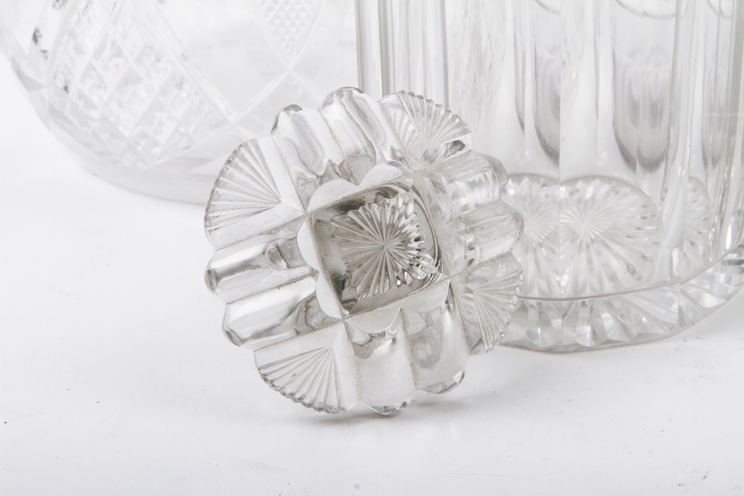 Collection of Five Decanters